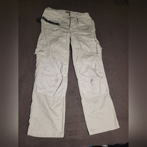 Blaklader work pants mens 34x32 beige double knee